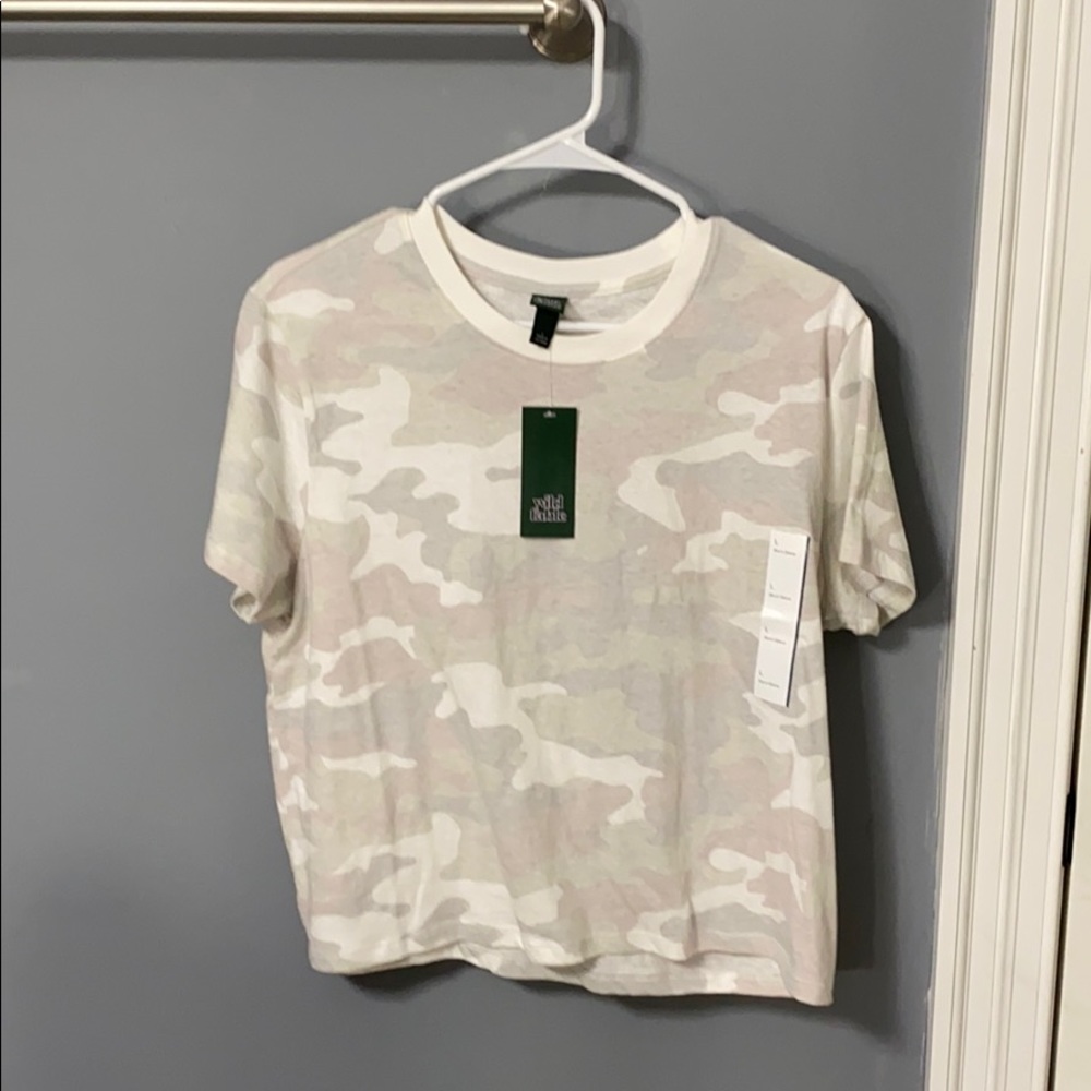 Wild Fable Camo Shirt NWT size L